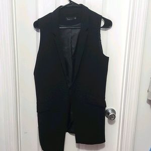 Noir Women's Tuxedo Vest